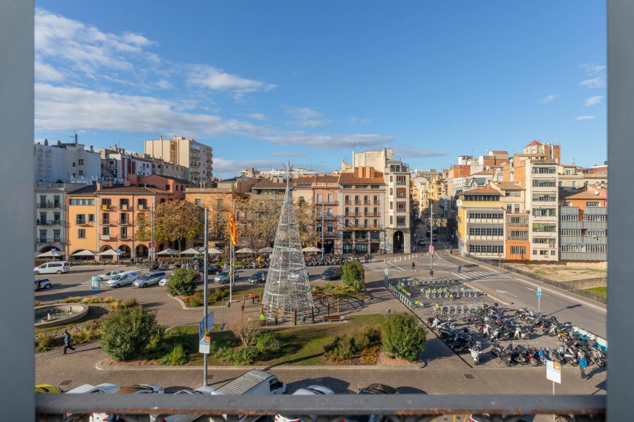 Flateli Placa Catalunya 10 지로나 외부 사진