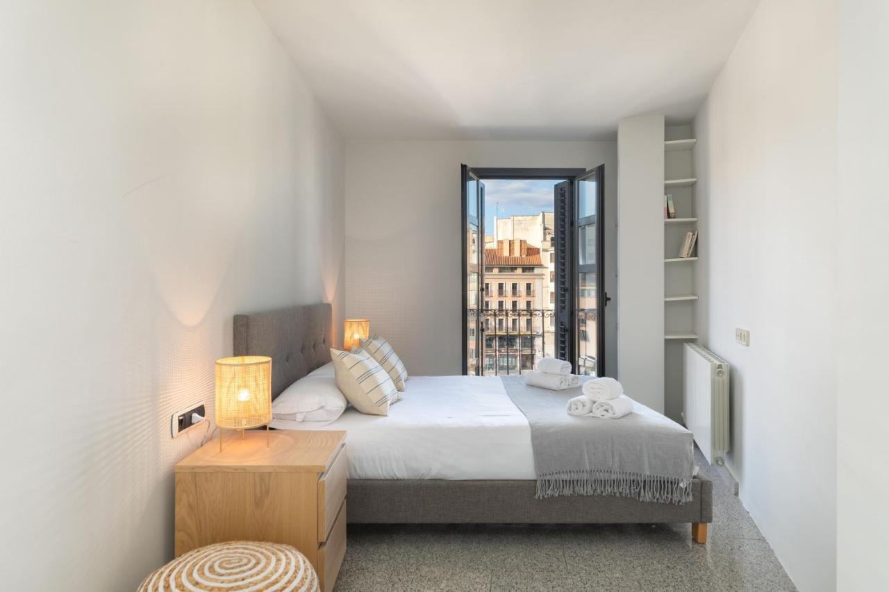 Flateli Placa Catalunya 10 지로나 외부 사진